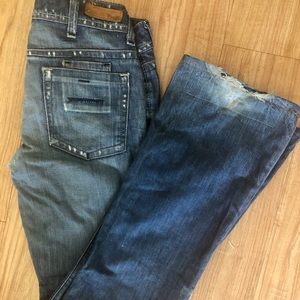 Yanuk faded jeans